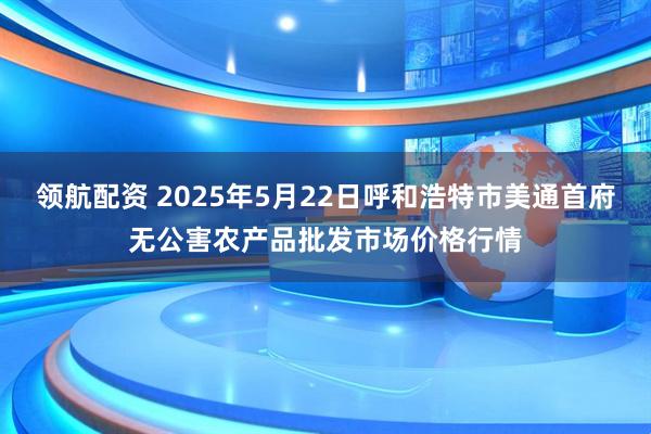 领航配资 2025年5月22日呼和浩特市美通首府无公害农产品批发市场价格行情