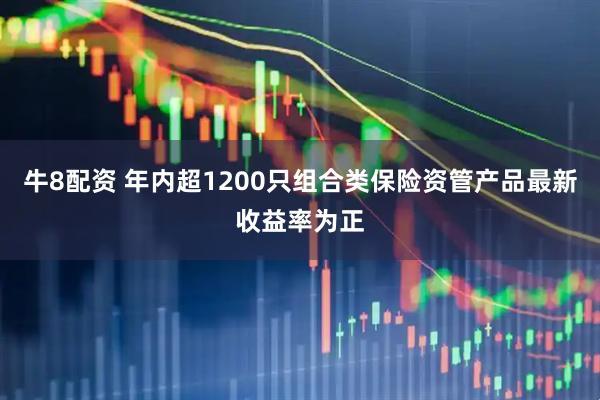 牛8配资 年内超1200只组合类保险资管产品最新收益率为正