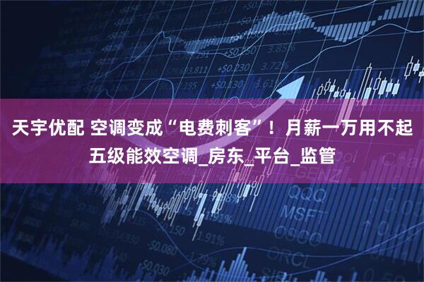 天宇优配 空调变成“电费刺客”！月薪一万用不起五级能效空调_房东_平台_监管