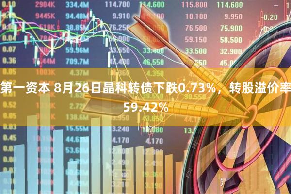 第一资本 8月26日晶科转债下跌0.73%,转股溢价率59.42%